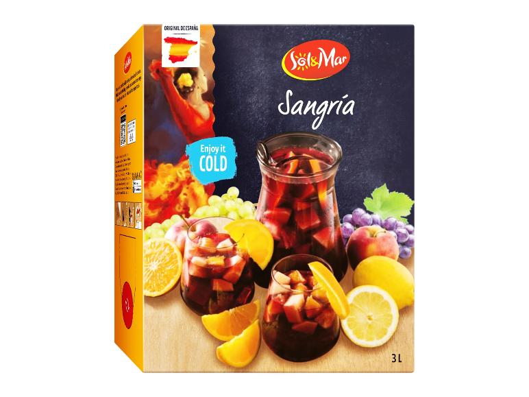 Sol & Mar Sangria 3-l-Bag-in-Box 7,0% Vol
