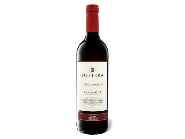FELIX SOLIS Soliera Tempranillo La Mancha DO trocken vegan, Rotwein