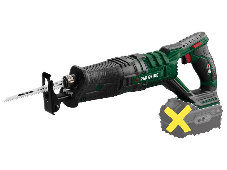 PARKSIDE® 20 V Akku-Säbelsäge »PSSA 20-Li B2«, ohne Akku und Ladegerät
