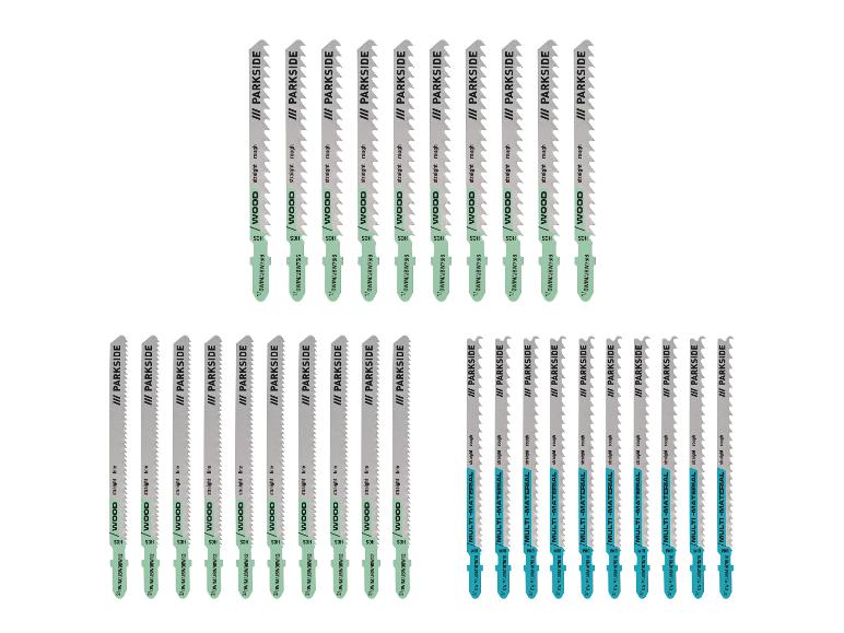 PARKSIDE® Stichsägeblatt-Set, 30-teilig