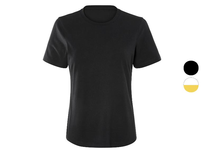 ESMARA® Damen T-Shirt, aus reiner Baumwolle