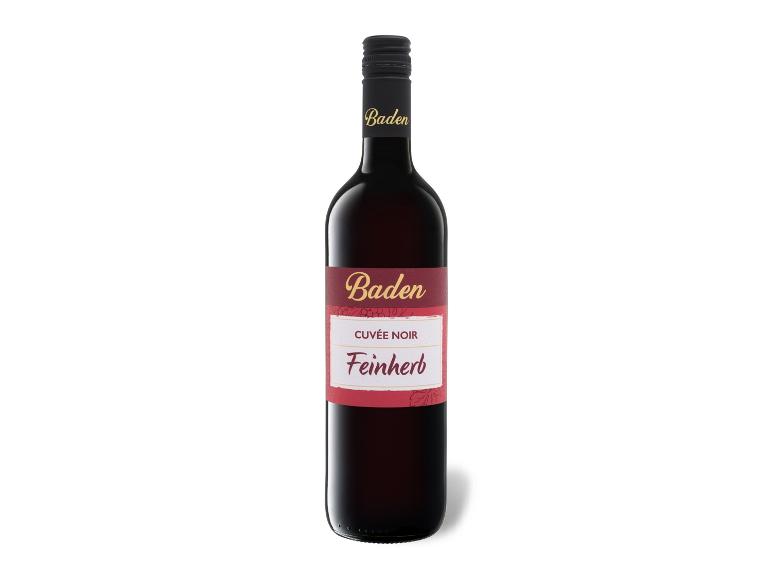 Cuvée Noir Baden QbA feinherb, Rotwein
