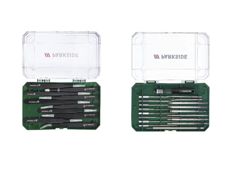 PARKSIDE® Anti-Statik-Pinzetten-Set / Feinmechaniker-Werkzeug