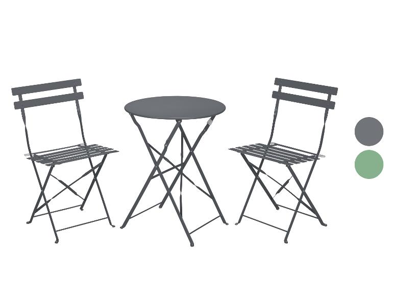 LIVARNO HOME Bistro-Set, mit Klappfunktion