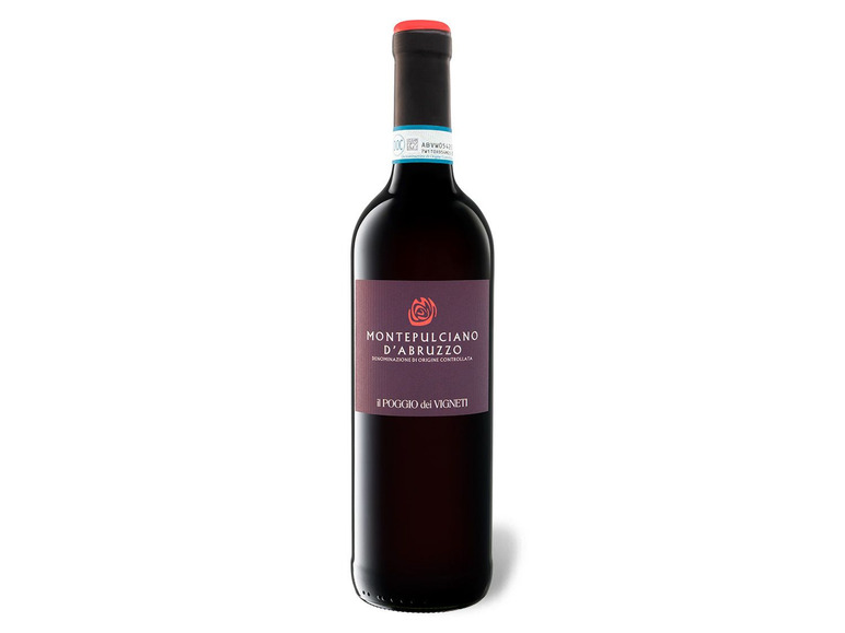 Il Poggio dei Vigneti Montepulciano d'Abruzzo DOC trocken, Rotwein 2024