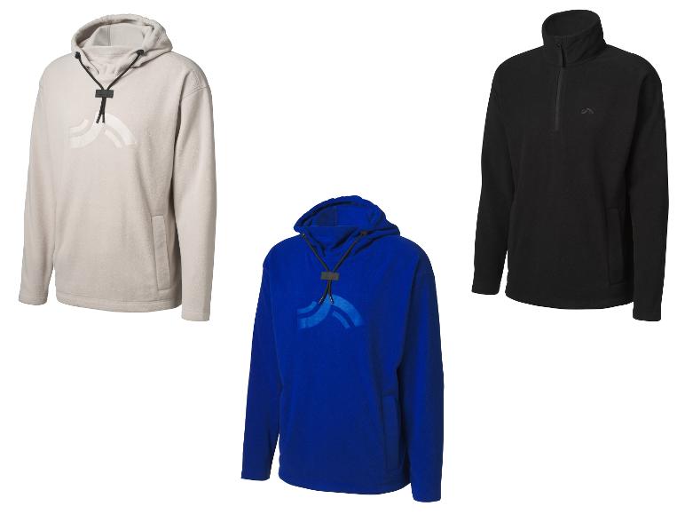 CRIVIT Herren Fleece-Funktionsshirt
