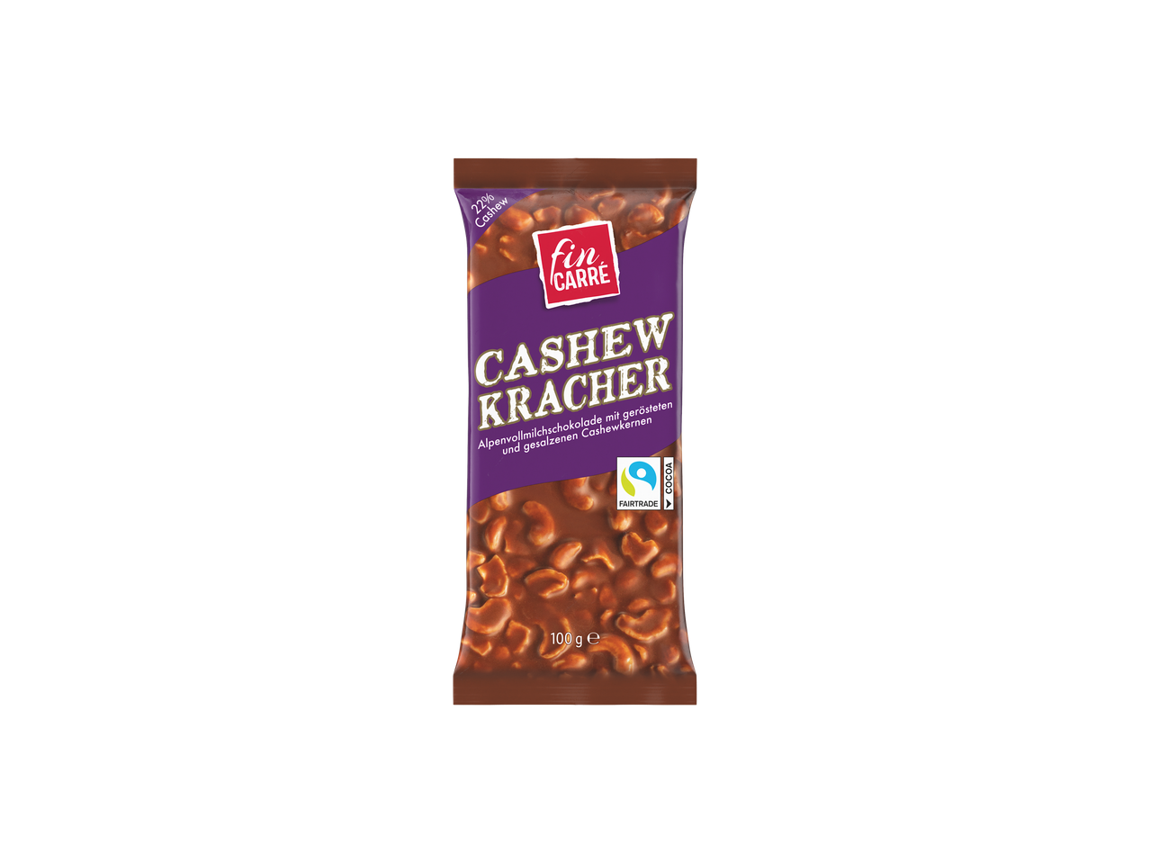 Fin Carré Tafelschokolade Cashew Kracher
