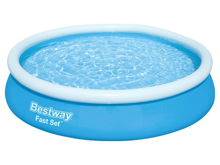 BESTWAY Fast Set Pool, Ø 366 x 76 cm, inkl. Filterpumpe
