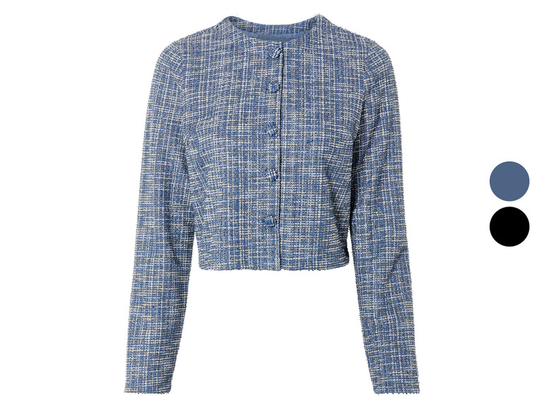 ESMARA® Damen Blazer im Tweed-Design