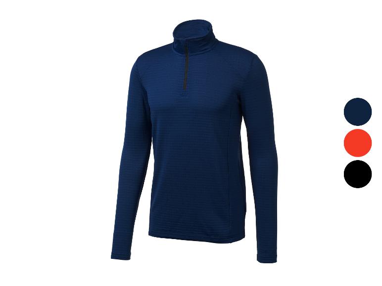 CRIVIT Herren Fleece-Funktionsshirt