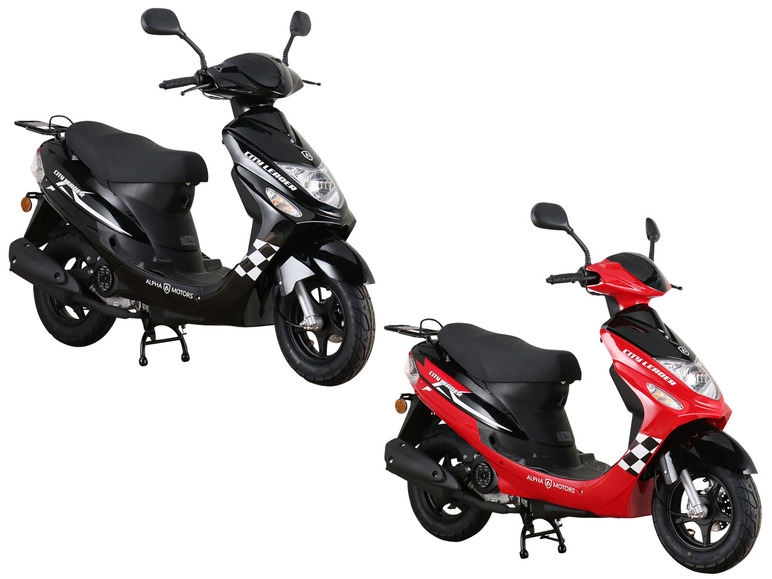 ALPHA MOTORS Mofaroller StadtLeader 50 ccm 25 km/h / 45 km/h, EURO5