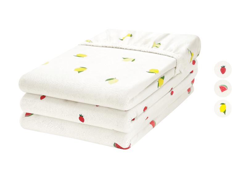 LIVARNO® Jersey-Spannbettlaken, 180 - 200 x 200 cm