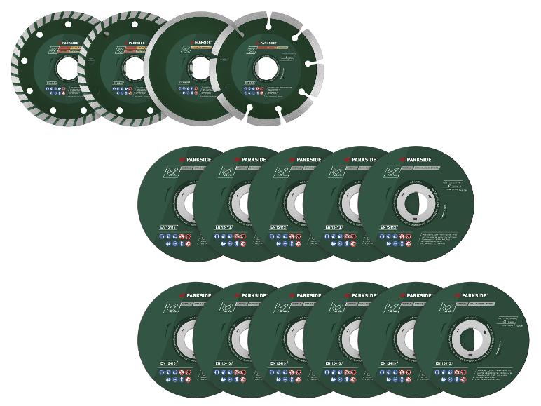 PARKSIDE® Diamant-Trennscheiben / Metall-Trennscheiben, Ø 115 mm