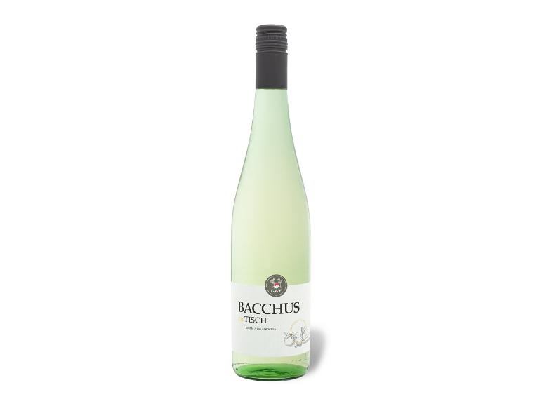 GWF Bacchus zu Tisch Baden QbA halbtrocken, Weißwein 2025