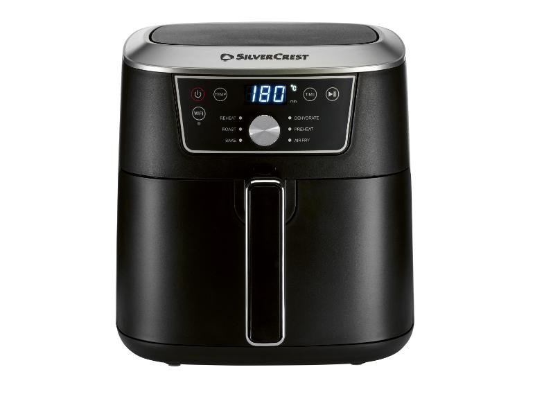 SILVERCREST® Premium-Heißluftfritteuse »SHFS 2150 B1« mit Smart-Cooking Funktion, 6,7L