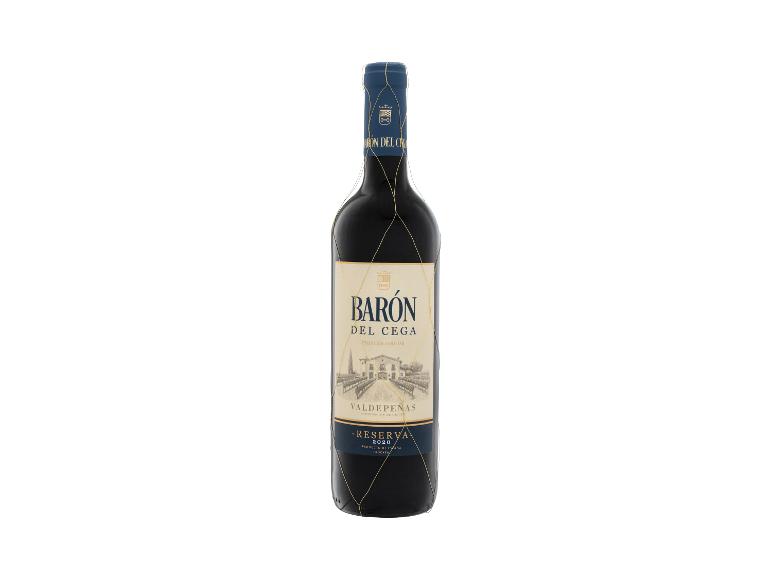 BARÓN DEL CEGA Valdepenas DO Reserva trocken, Rotwein 2020
