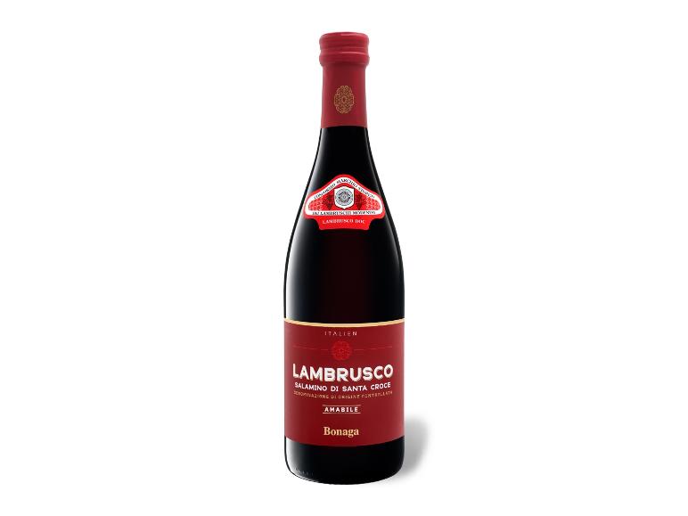 Bonaga Lambrusco Salamino di Santa Croce DOC lieblich, Perlwein 2024