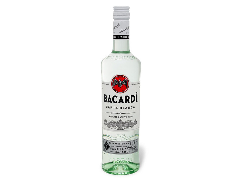 BACARDI Rum Carta Blanca 37,5% Vol