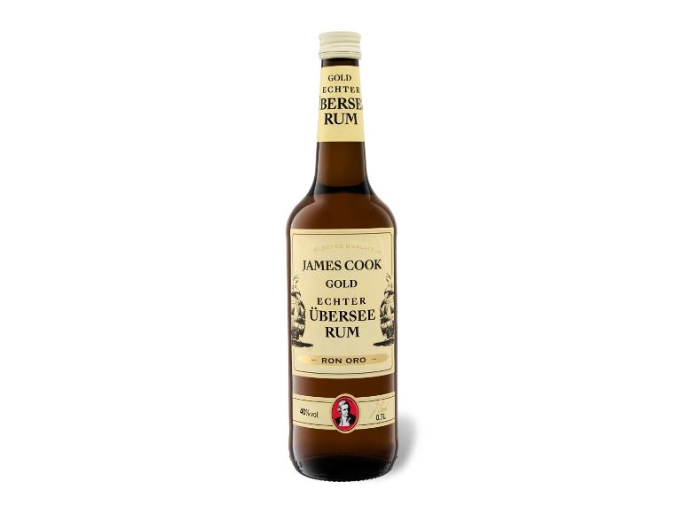 JAMES COOK Echter Übersee Rum 40% Vol