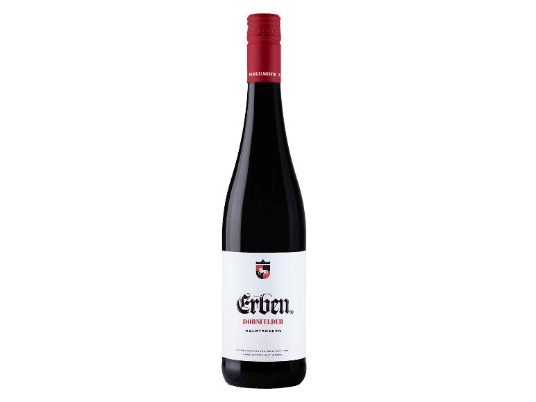 ERBEN Dornfelder QbA halbtrocken, Rotwein 2023