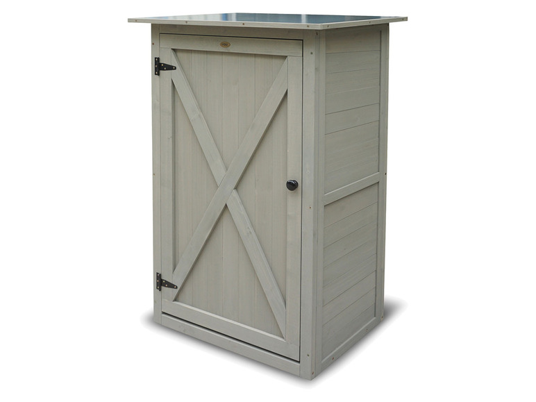 HABAU Gartenschrank »Benno«, 76 x 56 x 117 cm, grau