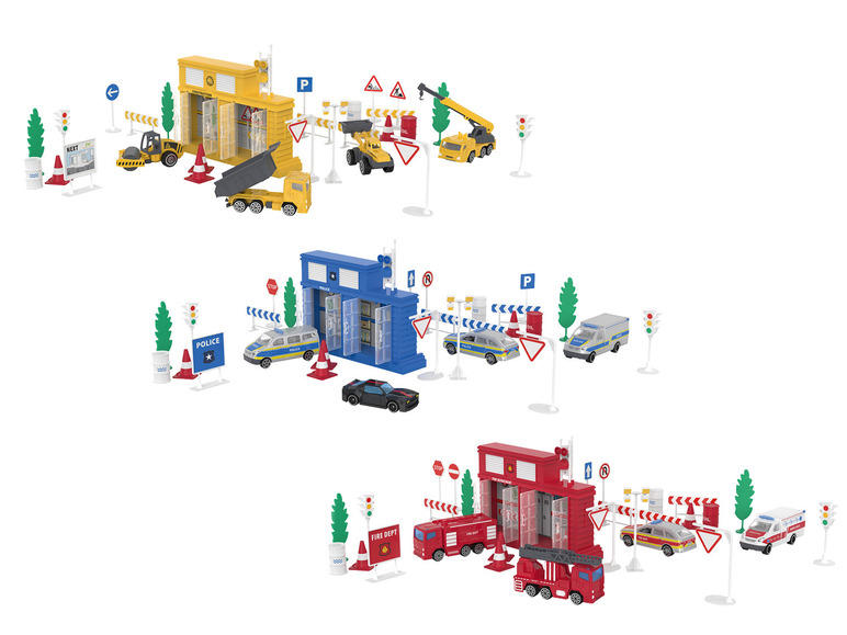 PLAYTIVE Die Cast Spielset Racers