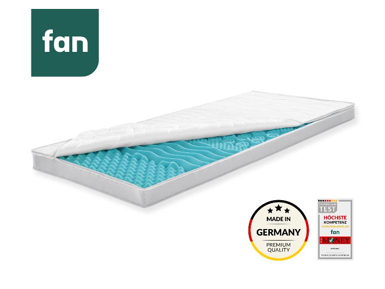 f.a.n. Topper »BIG KOMFORT PLUS«, 7-Zonen Kaltschaum, mit Lüftungsband