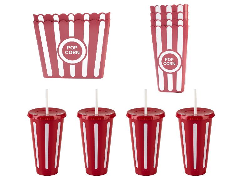 LIVARNO HOME Popcorn-/Trinkbehälter, im Retro-Design