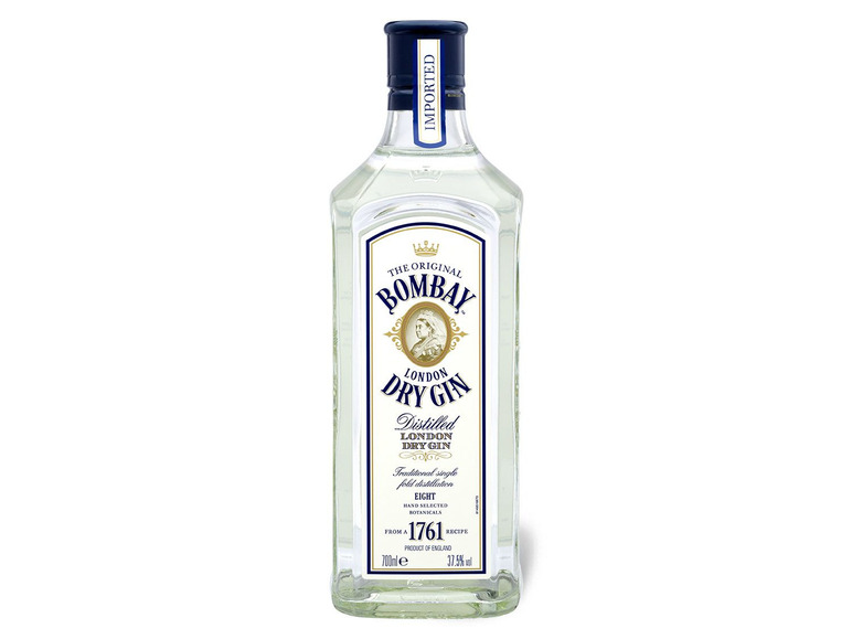 BOMBAY Original Dry Gin 37,5% Vol