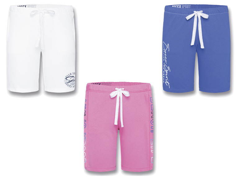 SOCCX Damen Sweatshorts mit Gummizugbund