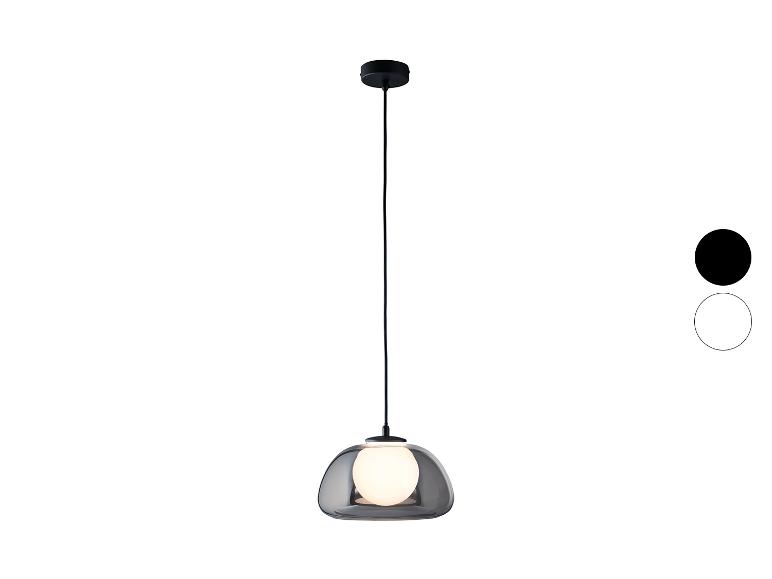 LIVARNO HOME LED-Pendelleuchte, Lampenschirm aus hochwertigem Glas