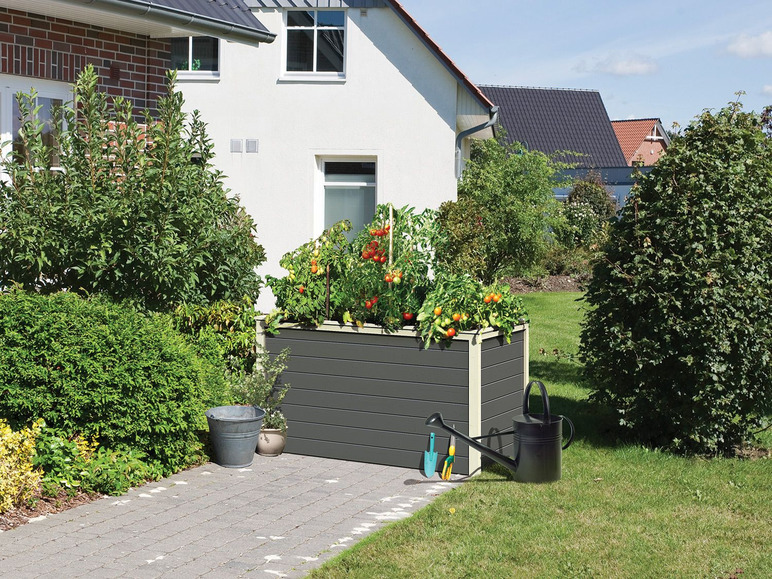 Karibu Hochbeet »Lyss«, aus Holz, mit Folie