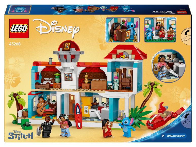 LEGO® DISNEY CLASSIC 43268 Das Strandhaus aus "Lilo und Stitch"