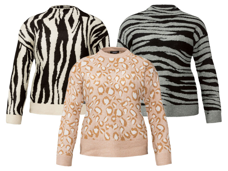 ESMARA® Damen Pullover, leger geschnitten