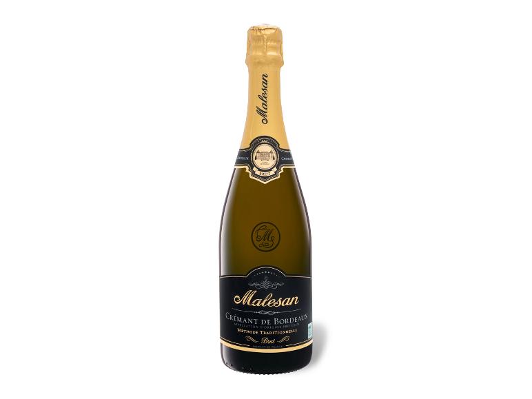 MALESAN Crémant de Bordeaux AOP brut, Schaumwein