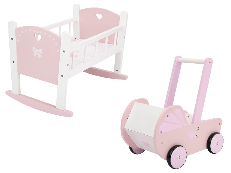 LUPILU® Puppenwiege / Puppenwagen