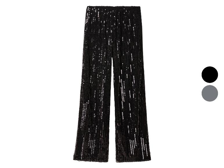 ESMARA® Damen Pailletten-Hose