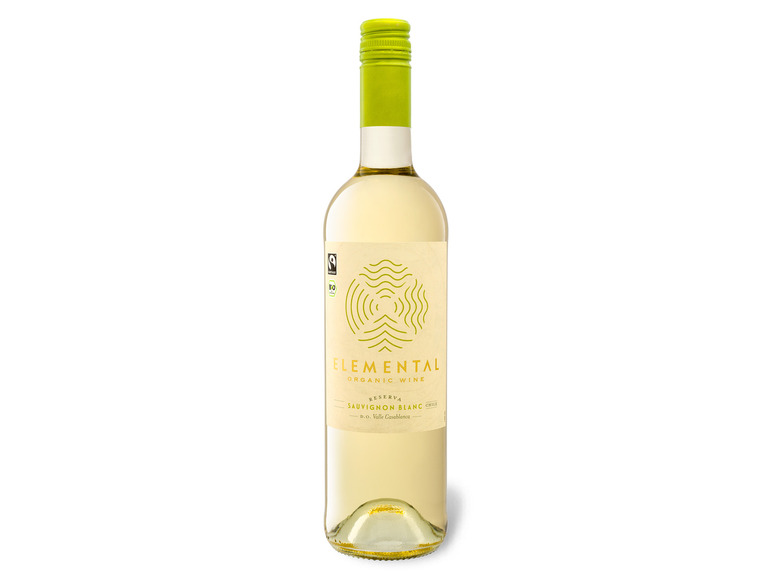 EMILIANA ELEMENTAL BIO Sauvignon Blanc Valle Casablanca DO trocken vegan, Weißwein 2023