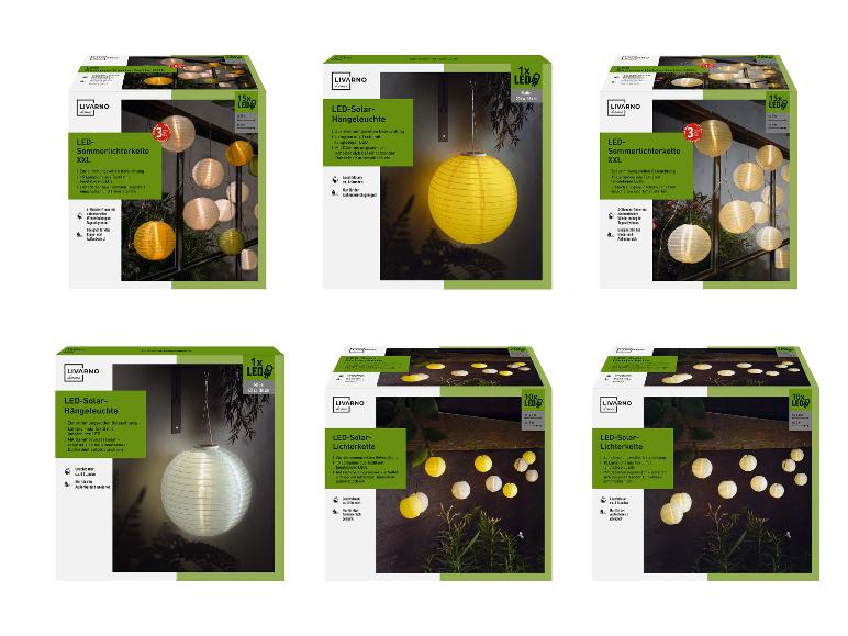 LIVARNO HOME LED-Sommerlichterkette XXL, für stimmungsvolle Beleuchtung