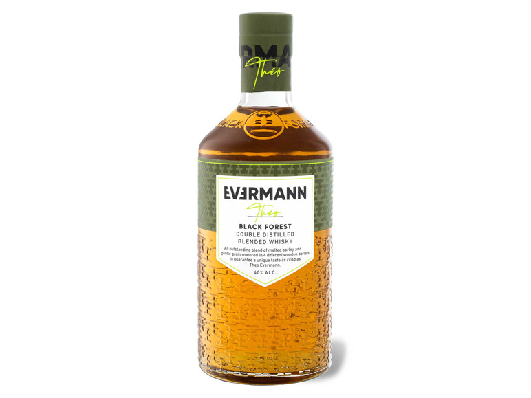 EVERMANN Theo Black Forest Blended Whisky 40% Vol