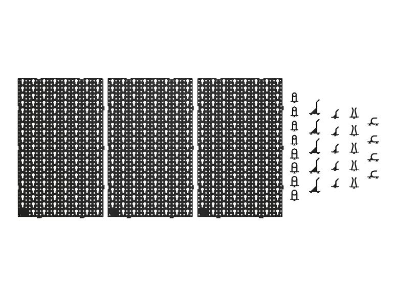 PARKSIDE® Werkzeug-Wandorganizer, inkl. Montagematerial