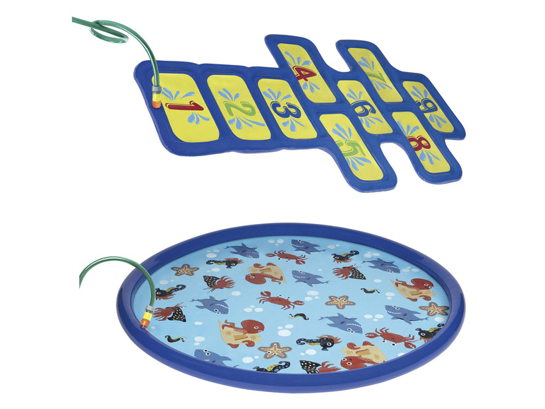 PLAYTIVE Wasserspielmatte, bunt bedruckt