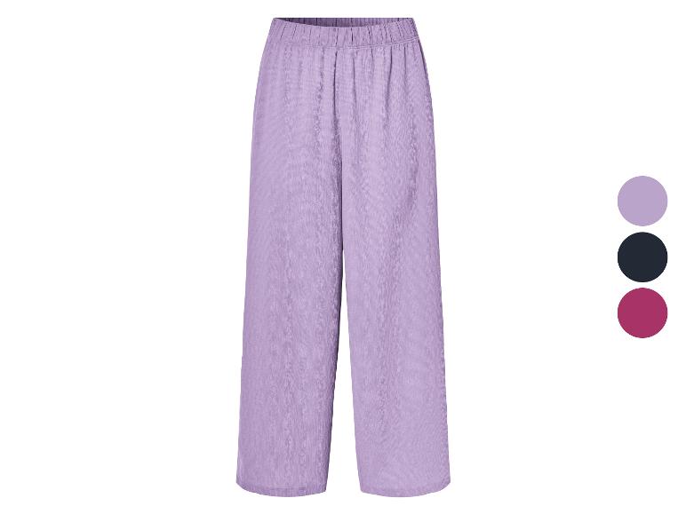 ESMARA® Damen Wide-Leg Hose, Knöchellänge