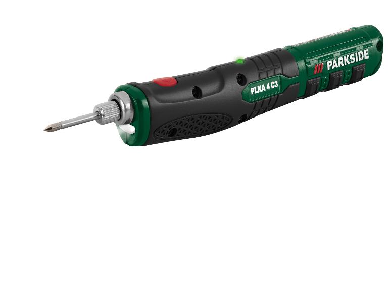 PARKSIDE® 4 V Akku-Lötkolben »PLKA 4 C3«, mit integriertem Akku und Ladekabel