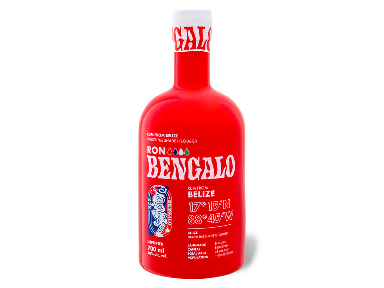 RON BENGALO Belize Rum 40% Vol
