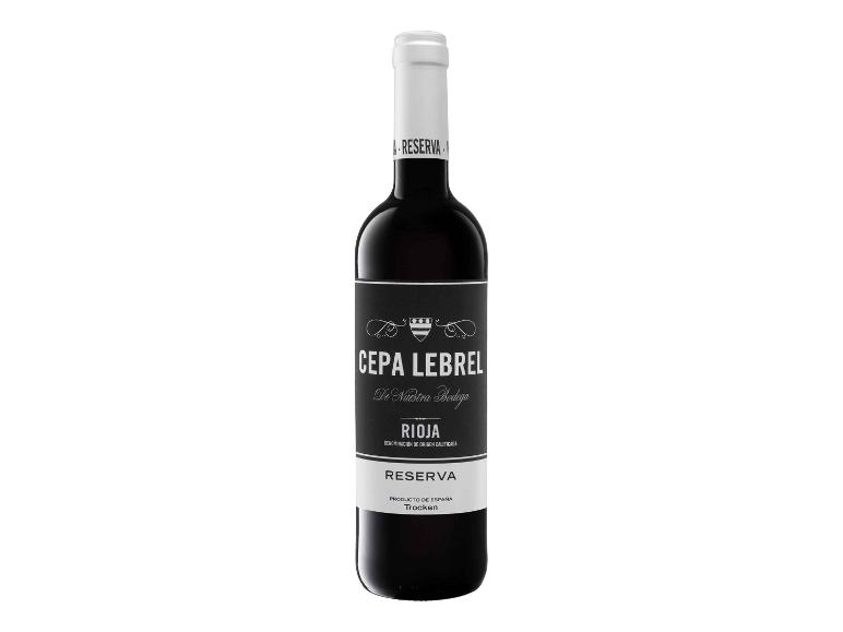 CEPA LEBREL Rioja Reserva DOCa trocken, Rotwein 2019