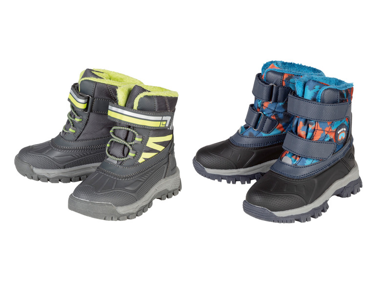 LUPILU® Kleinkinder Winterstiefel mit Klettverschluss