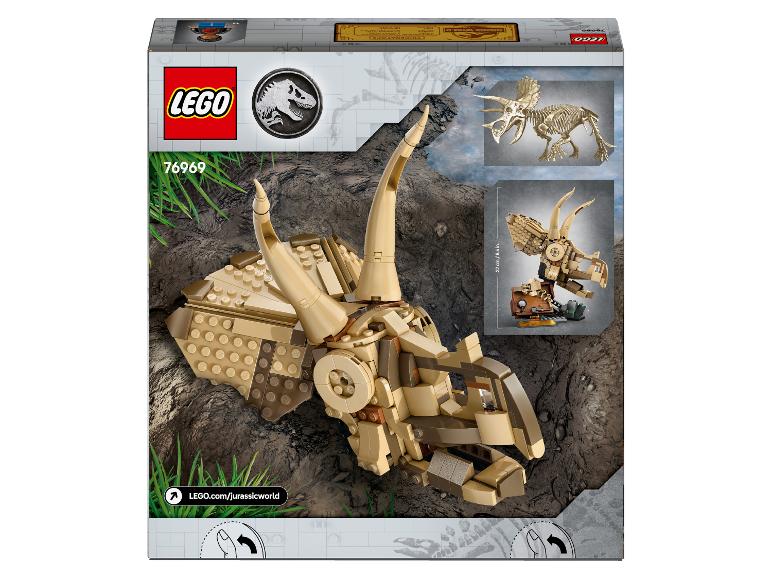 LEGO® JURASSIC WORLD 76969 Dinosaurier-Fossilien: Triceratops-Schädel