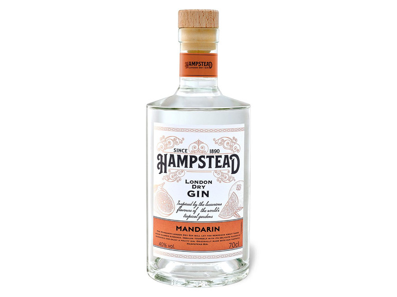 HAMPSTEAD London Dry Gin Mandarin 40% Vol
