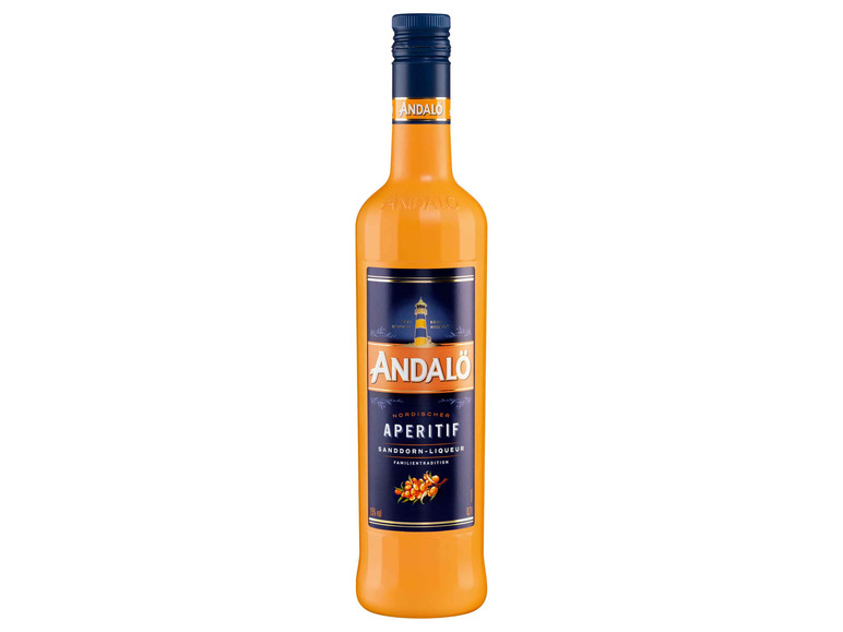 ANDALÖ Nordischer Aperitif Sanddornlikör 15% Vol